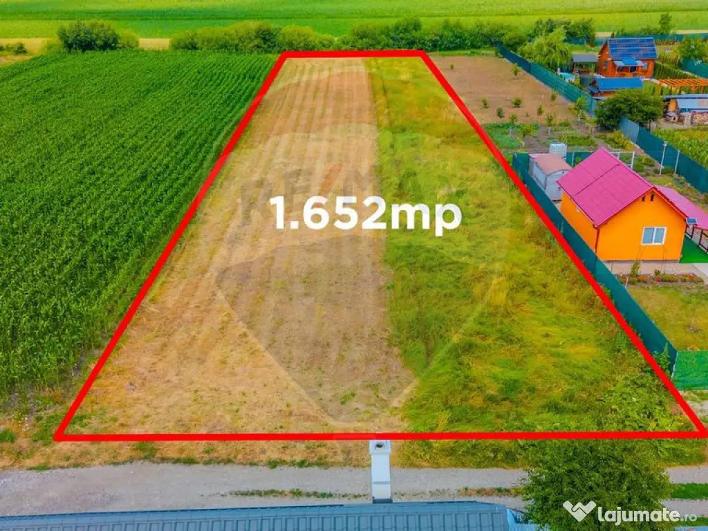 COMISION 0% | Teren intravilan | Bod, strada Avram Iancu