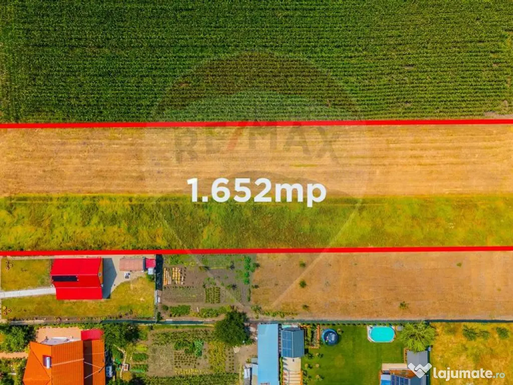 COMISION 0% | Teren intravilan | Bod, strada Avram Iancu