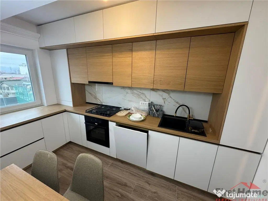 Studio de lux, bloc 2025, parcare, prima , 54 mp, etaj 4/6