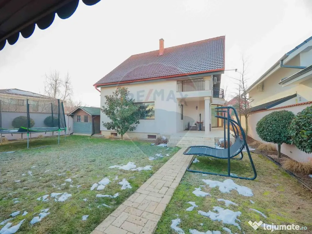 Casă 5 camere cu garaj, 230 mp utili, teren 503 mp, Nuf?... 