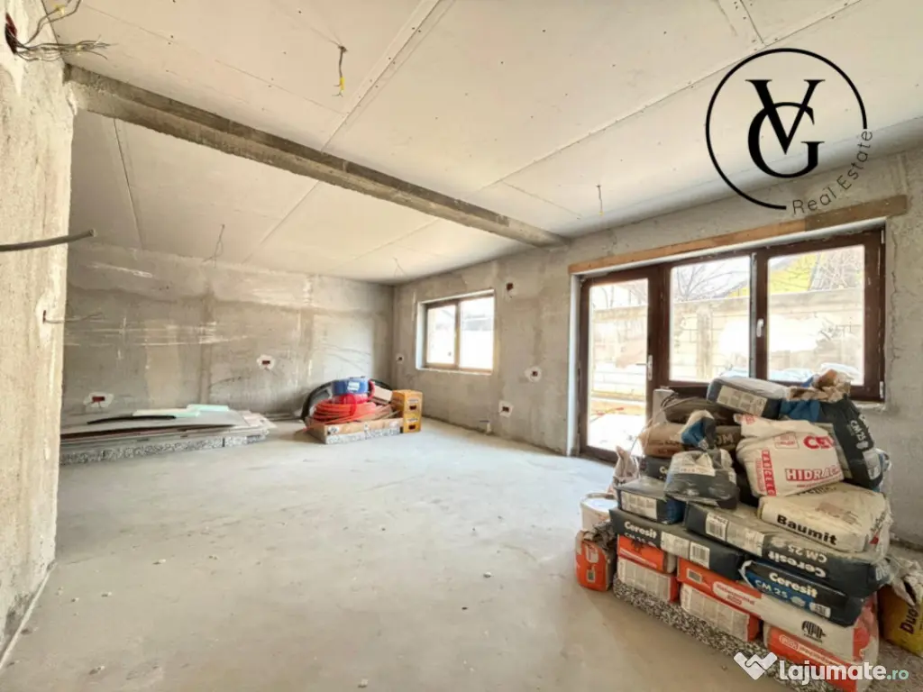 Vila individuala P+1 | 4 camere, 300mp teren | Lumina 