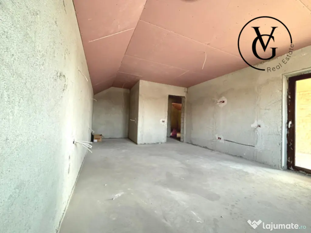 Vila individuala P+1 | 4 camere, 300mp teren | Lumina 