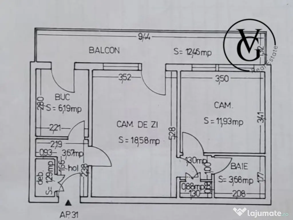 Apartament 2 camere | Central | Vedere Panoramica 
