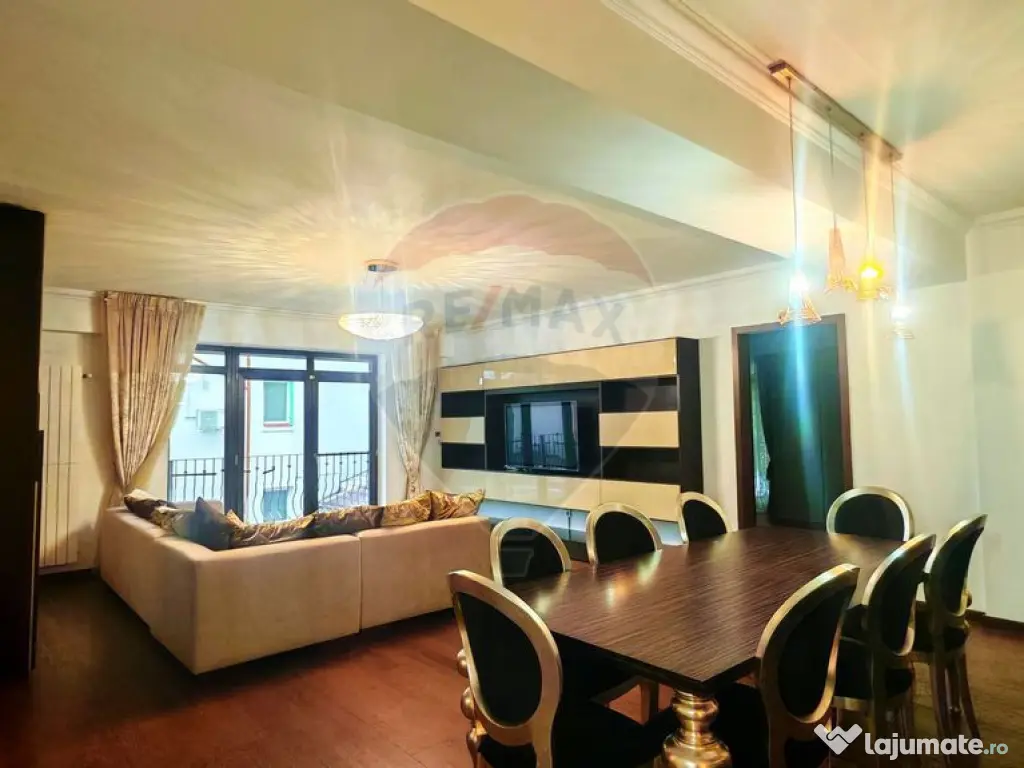 Apartament de închiriat, 3 camere, 128 mp, Barbu Delavra...