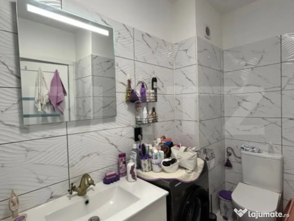 Apartament cu 2 cam, 47 mp, etajul 3, terasa, lift si parcar 