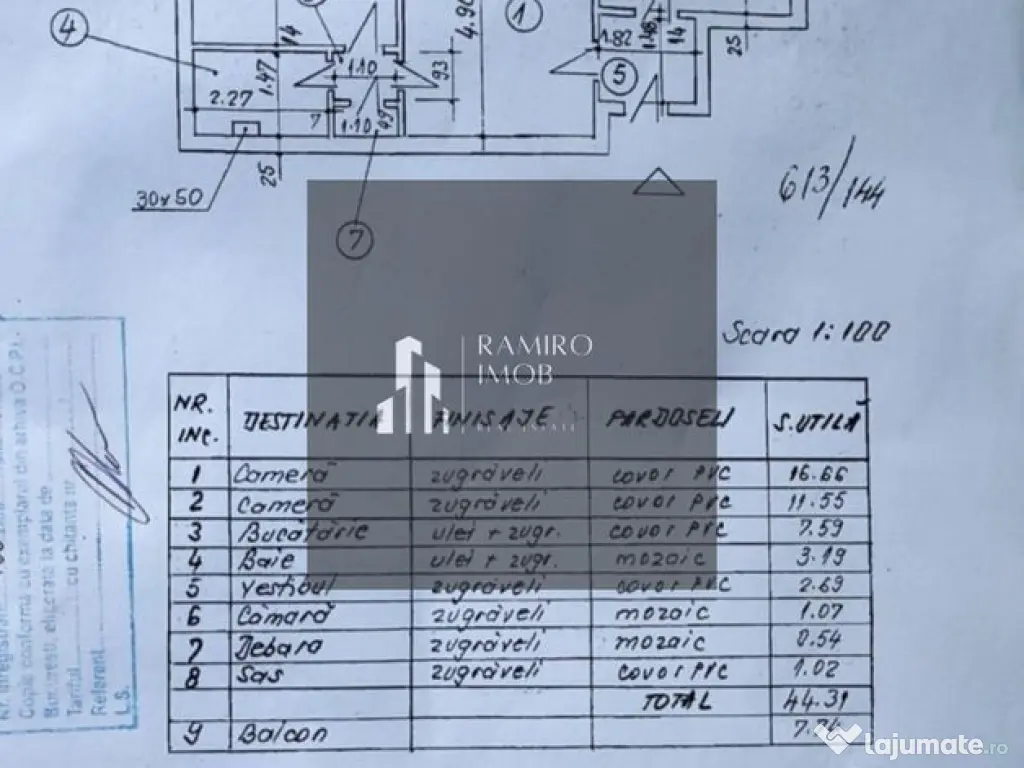 Apartament 2 camere Eroii Revolutiei / Centrala proprie 