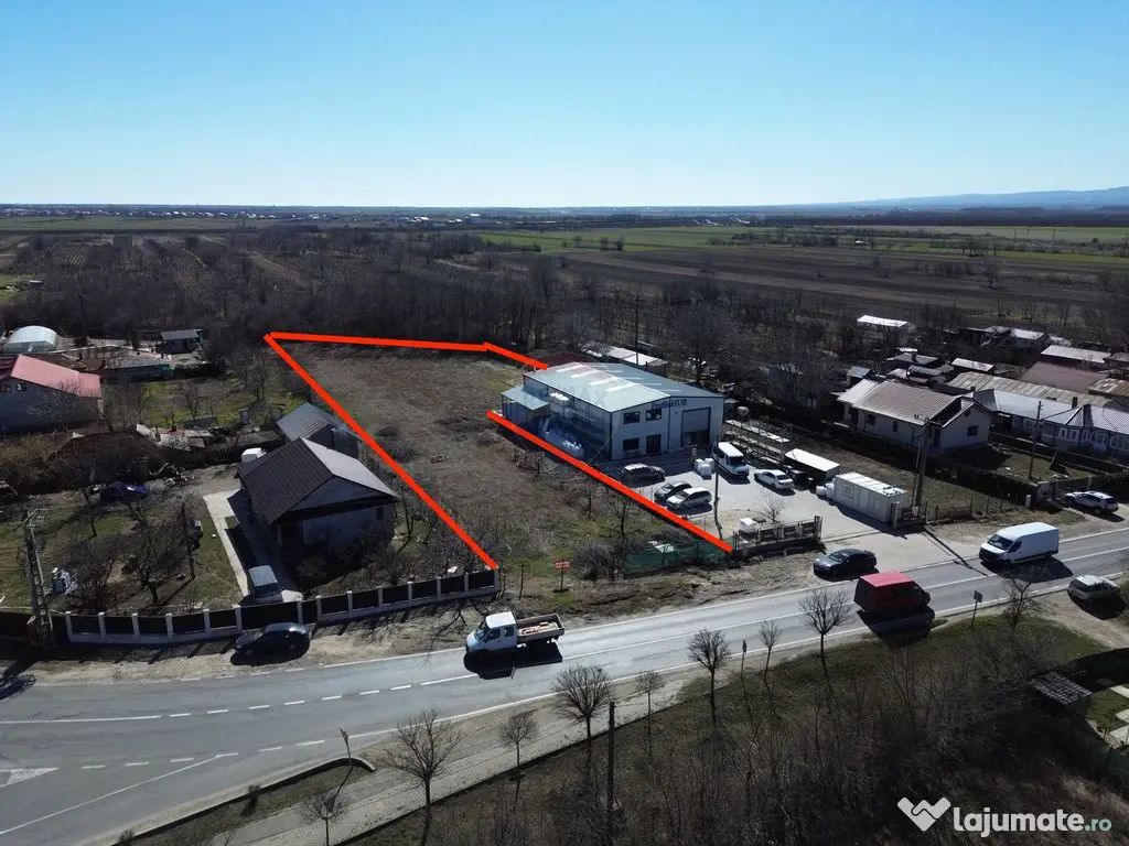 Teren 3,631mp Mandresti-Munteni / Drumul DN23 