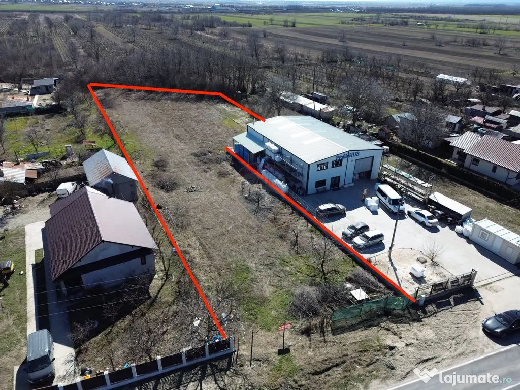 Teren 3,631mp Mandresti-Munteni / Drumul DN23 