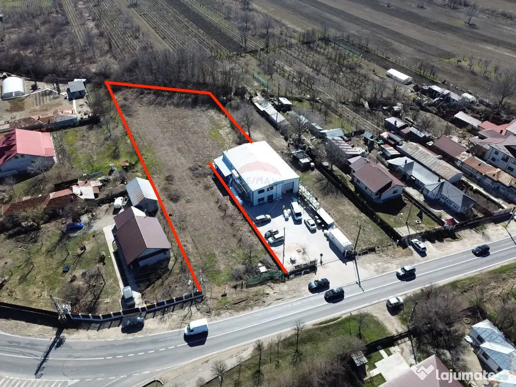 Teren 3,631mp Mandresti-Munteni / Drumul DN23 