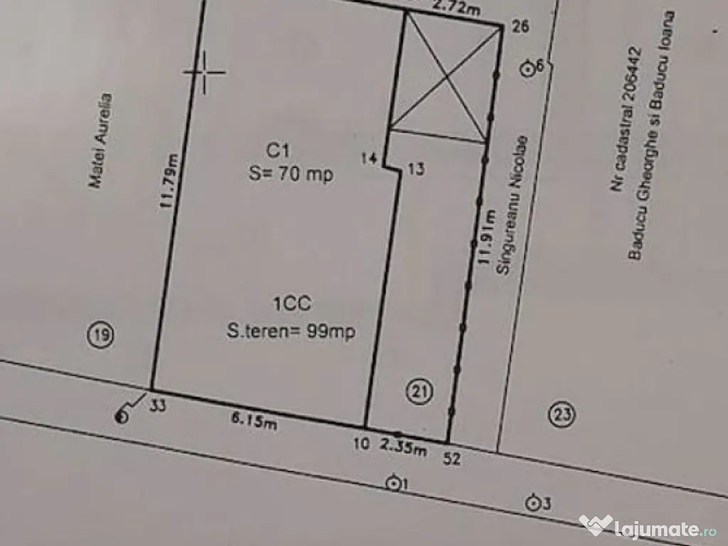 Casă 3 camere renovată 2025 – Strada Iași nr. 21, Ra... 