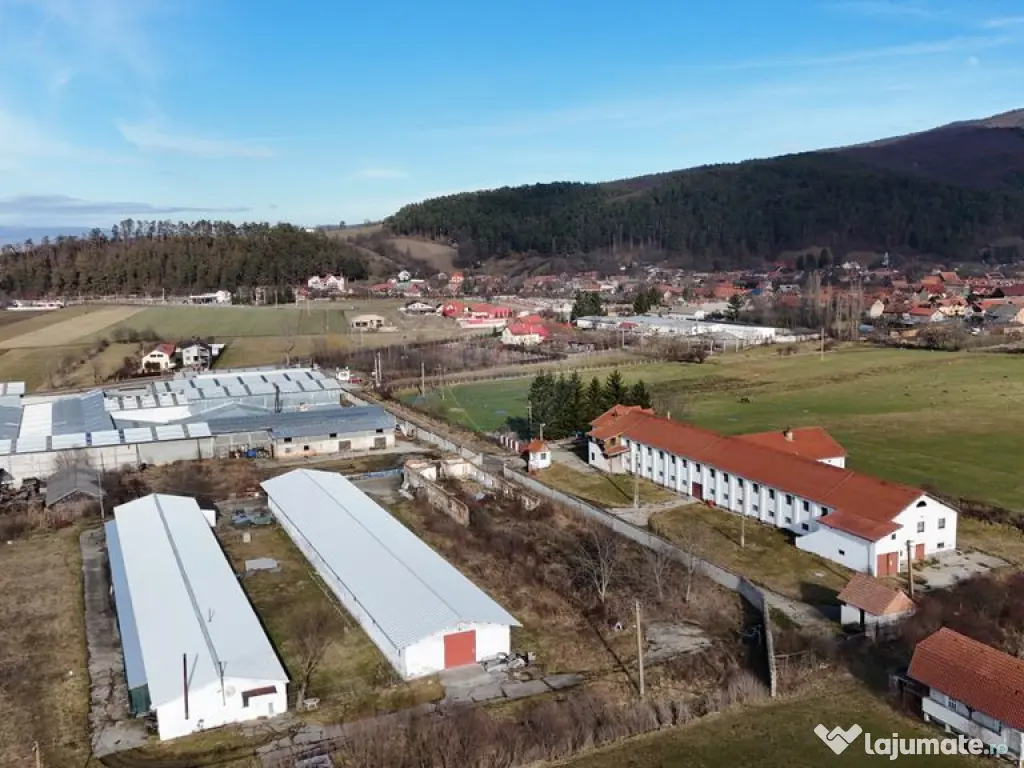Teren intravilan 1.729 mp + hală parțial demolată | Te... 