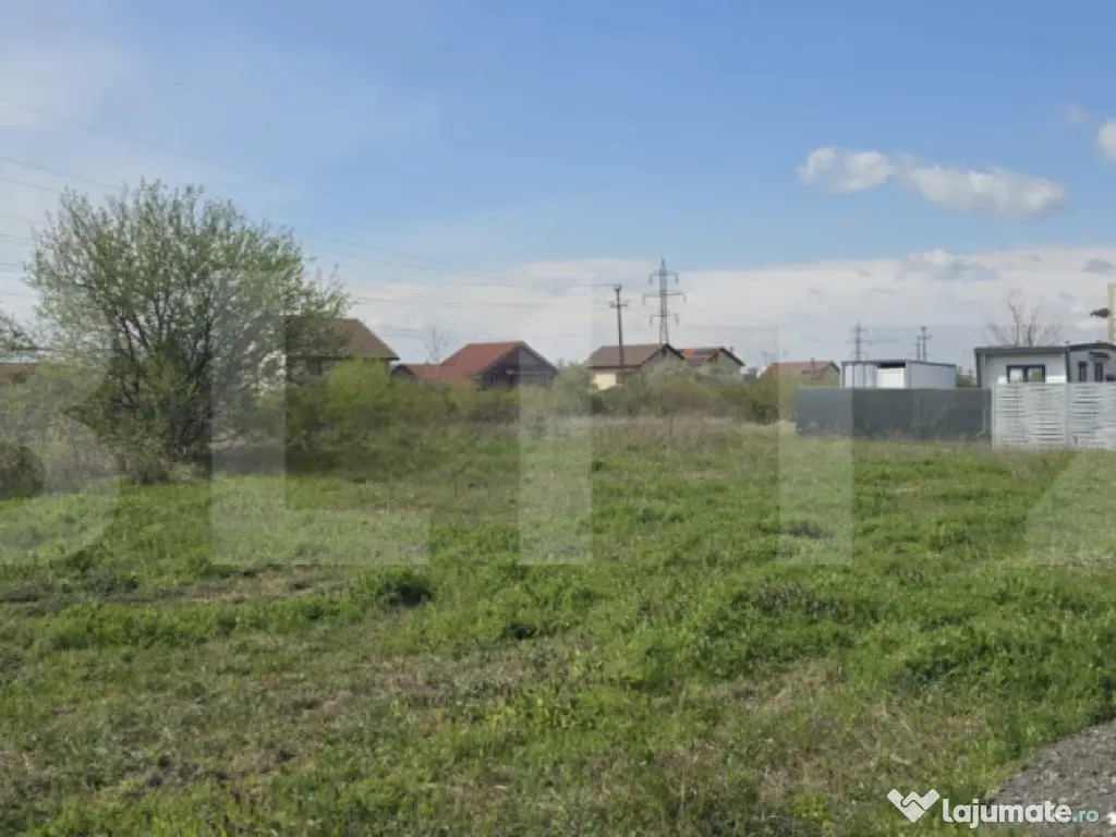 Teren intravilan, 600 mp, front 30 ml, zona Garlesti