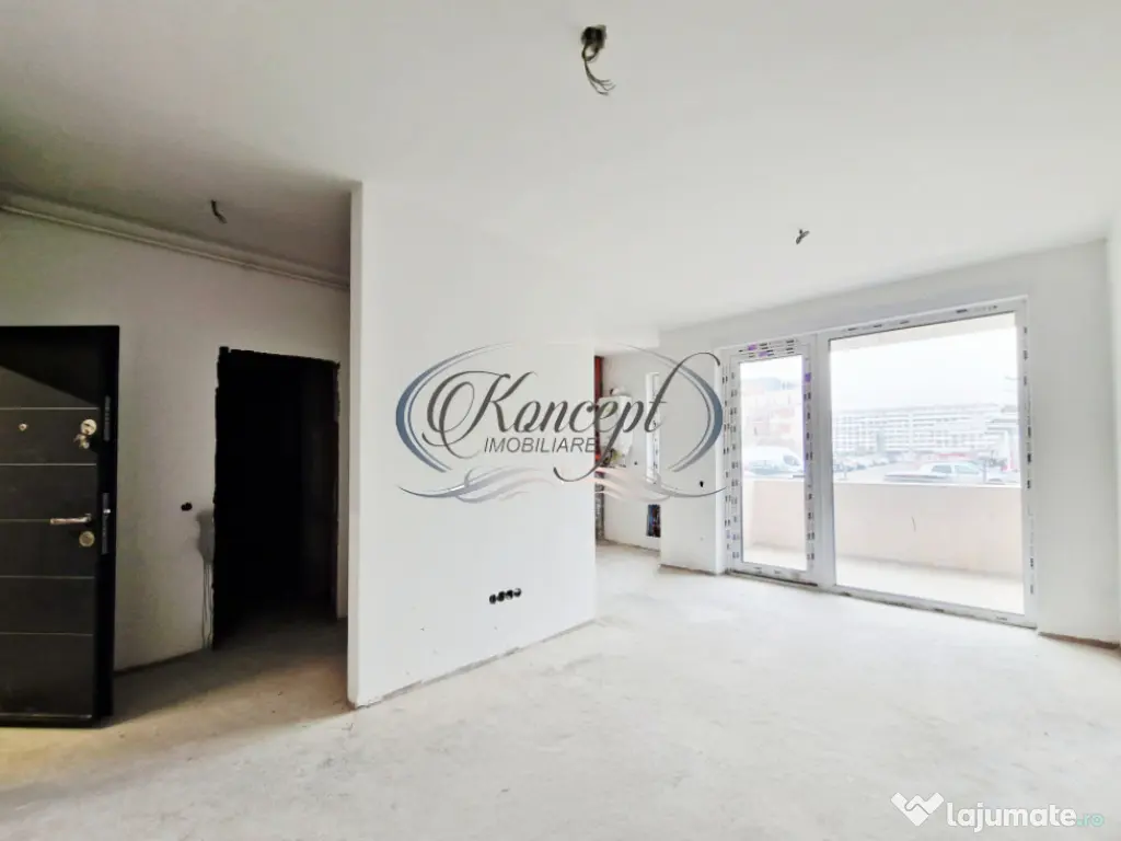 Apartament in bloc nou cu logie generoasa, CF in Floresti zo 