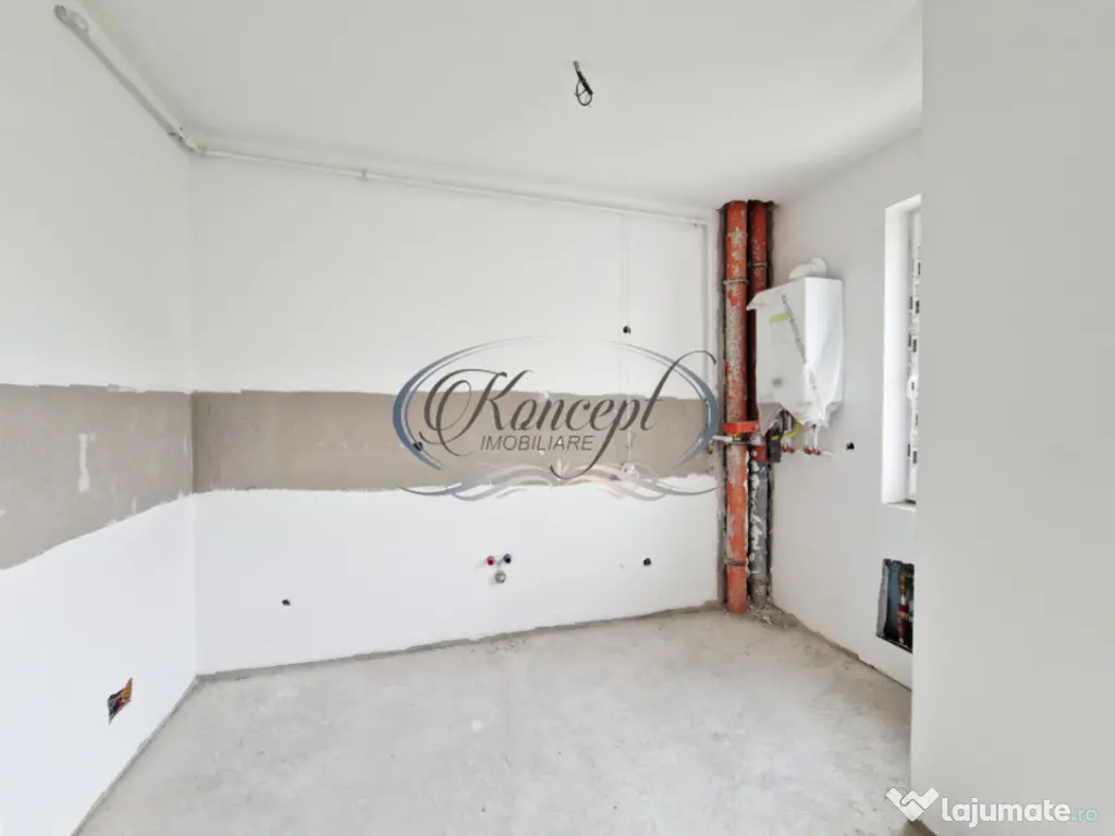 Apartament in bloc nou cu logie generoasa, CF in Floresti zo 