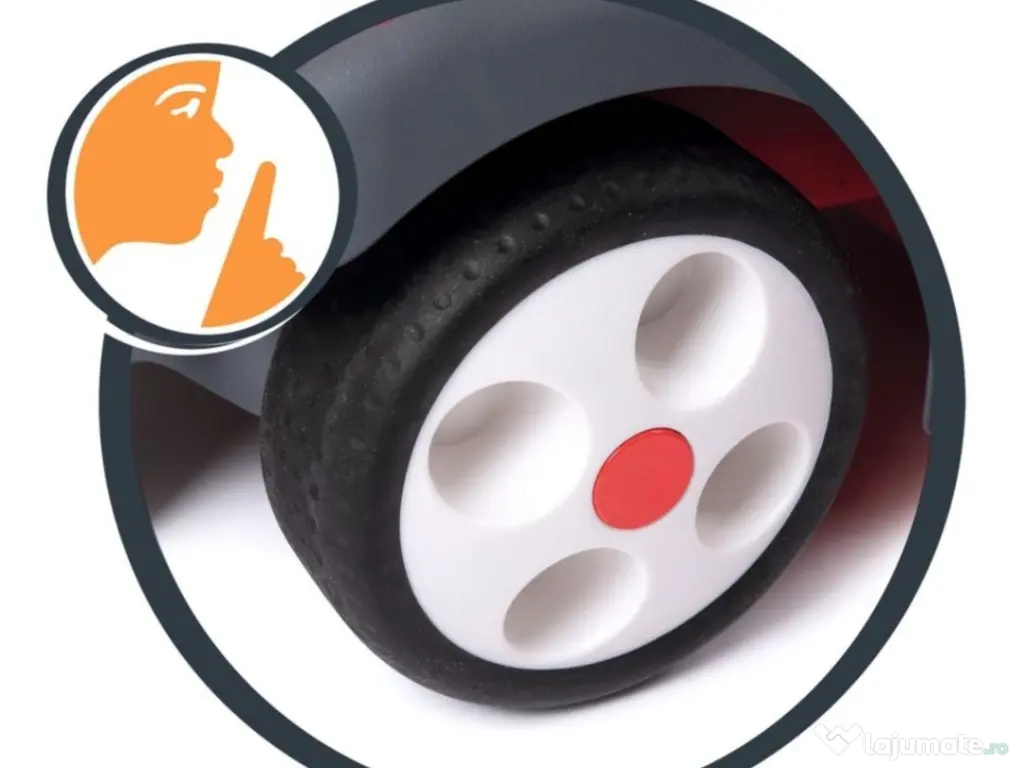 Masinuta Smoby Ride-on - Bubble Go, 2 in 1, rosu 