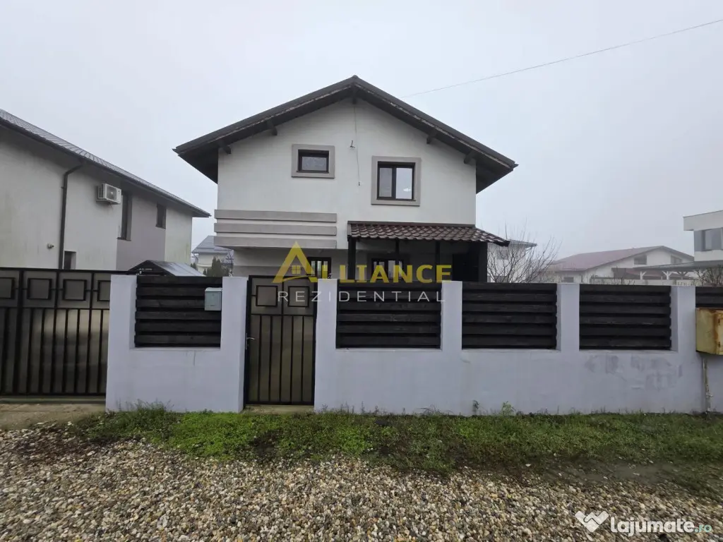 Casa mobilata si utilata- 4 camere - 2 bai - 350mp teren