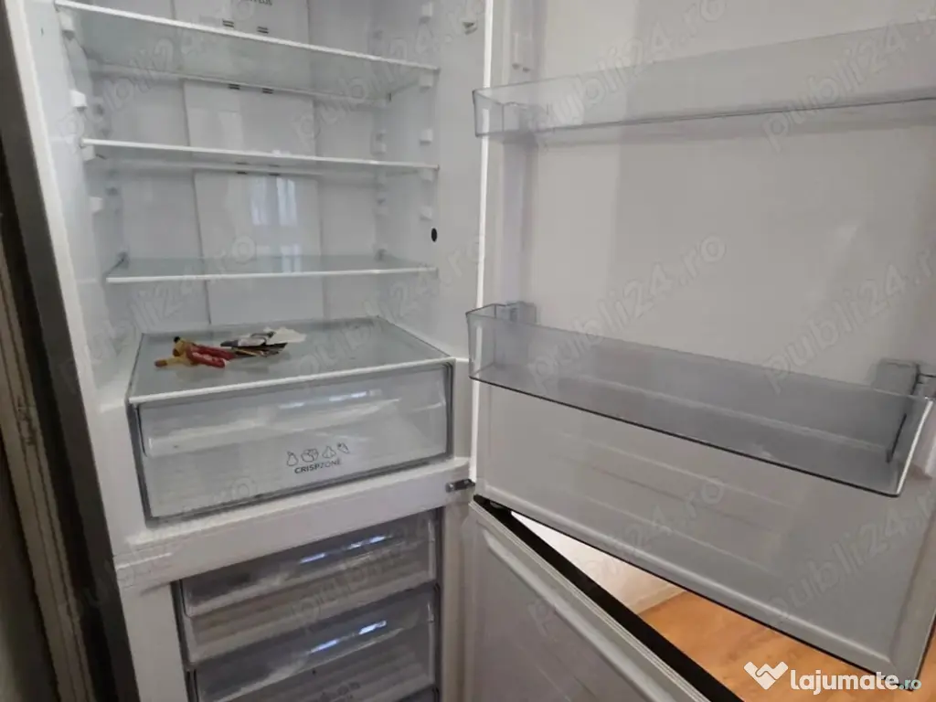 Combina frigorifica Gorenje NRK6191ES4, 302 L, NoFrost Plus 