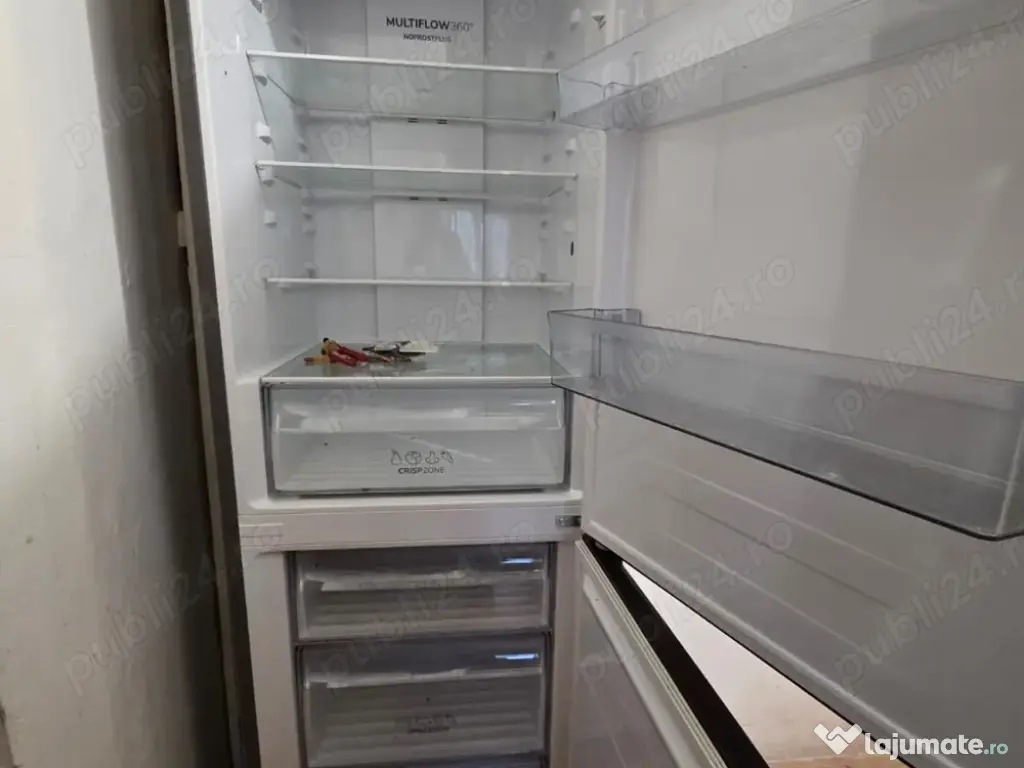 Combina frigorifica Gorenje NRK6191ES4, 302 L, NoFrost Plus 