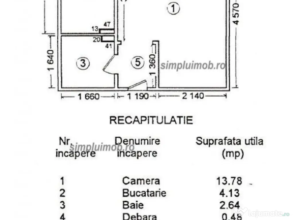 Garsoniera Cocheta cu Boiler Mobilata Utilata Tei Fac. de... 