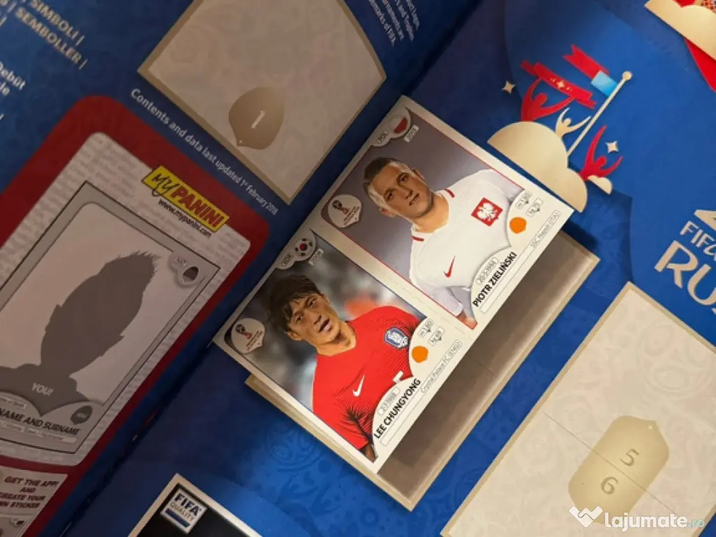 Album PANINI 2018 FIFA World Cup Official Sticker Collection 