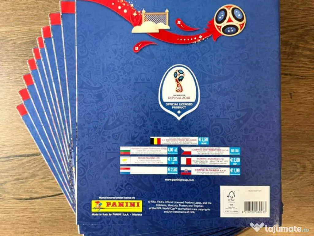Album PANINI 2018 FIFA World Cup Official Sticker Collection 