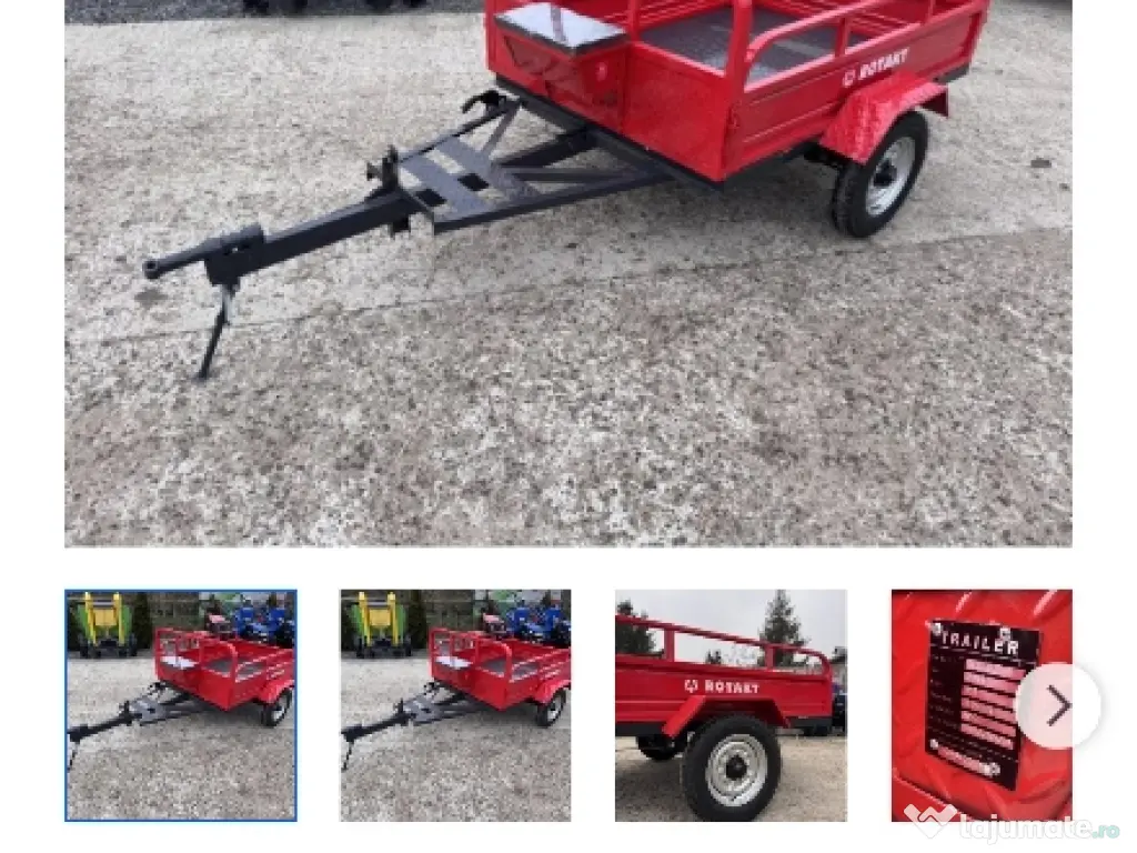 Remorcă basculabilă ROTAKT