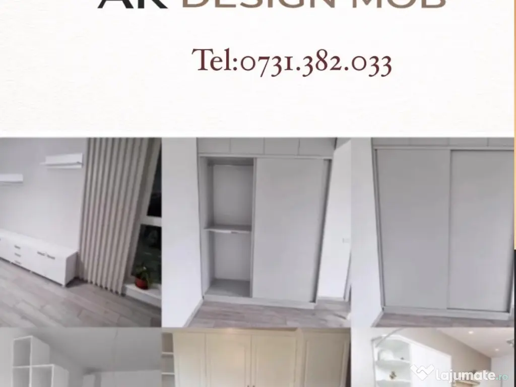 Mobilă la comandă din PAL și MDF - Timișoara