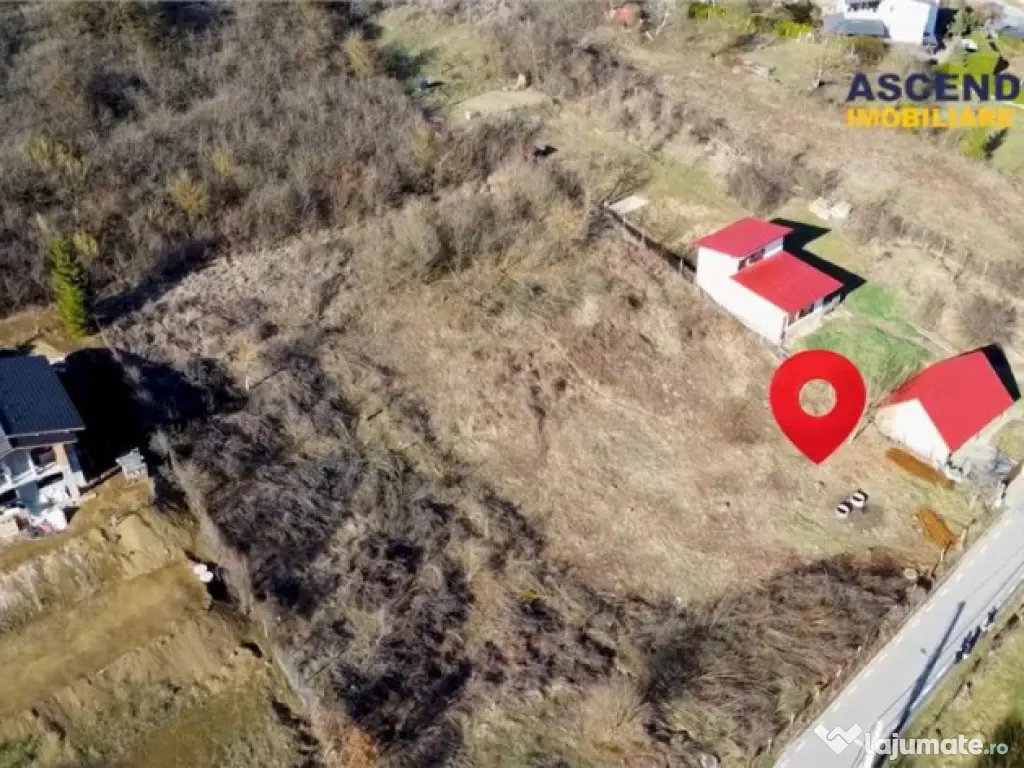 FILM!Teren intravilan, construibil in Valea Iubirii pe 500 m 