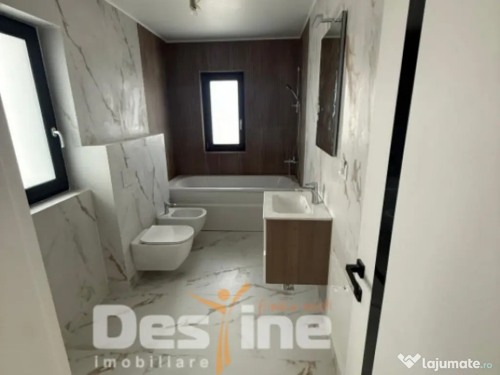 Casa individuala cu etaj, 4 camere, teren 396 mp, drum priva 