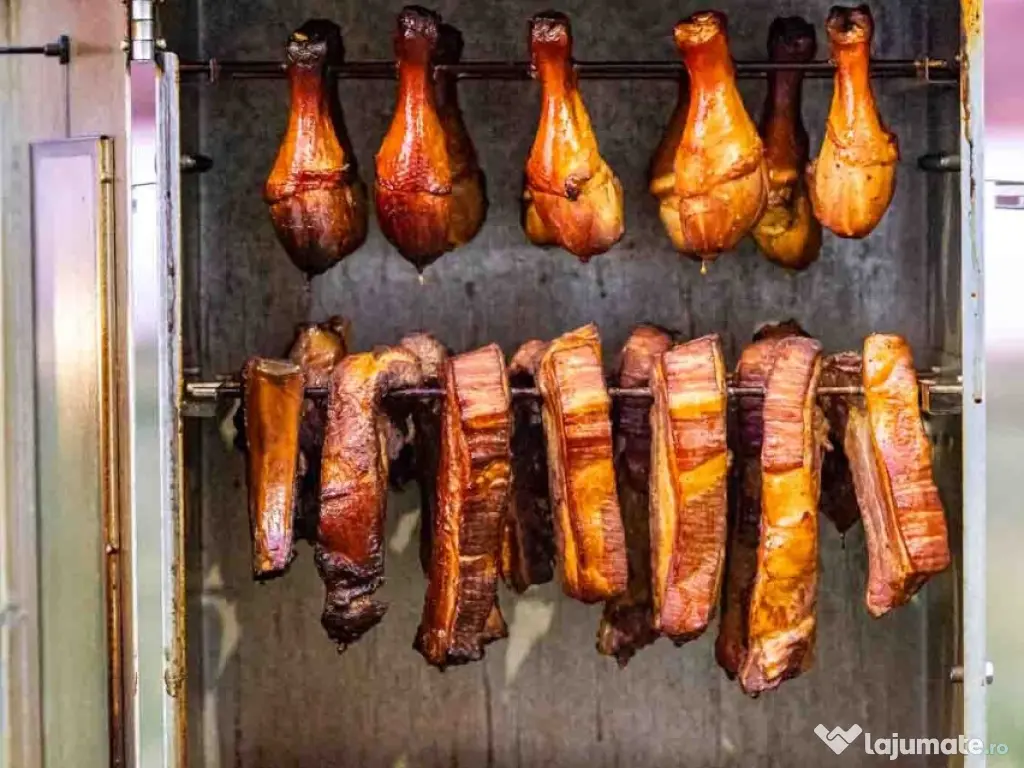 Afumatoare Carnat Carne Branza Peste Alimente Clisa 110x29x47cm 