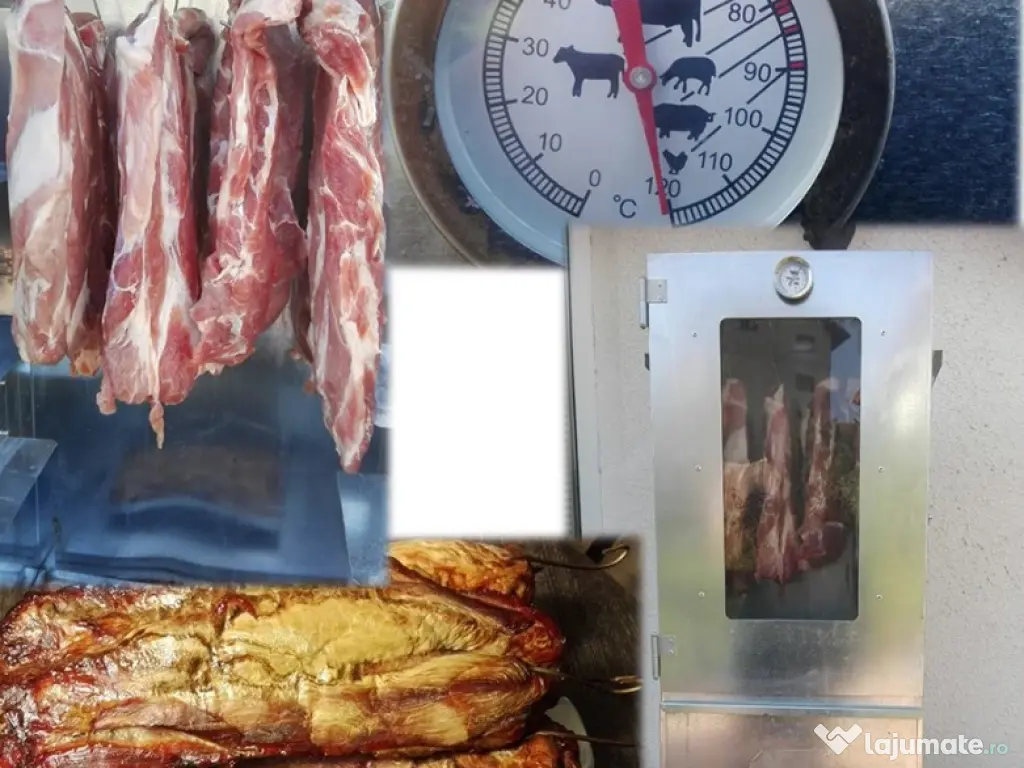 Afumatoare Carnat Carne Branza Peste Alimente Clisa 110x29x47cm 