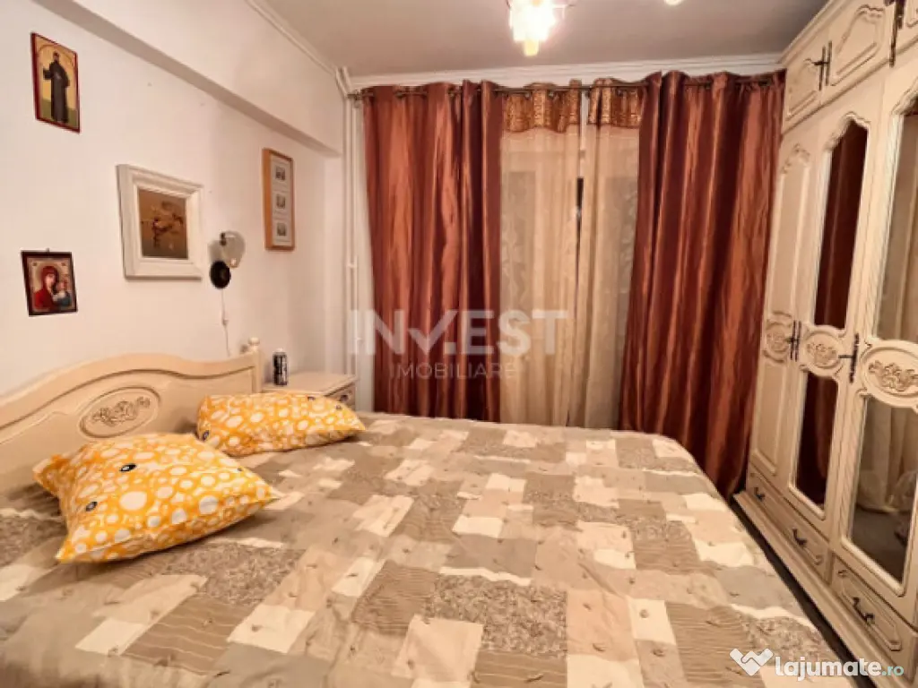 Apartament de vanzare, 3 camere, decomandat, zona Gara, Iasi 