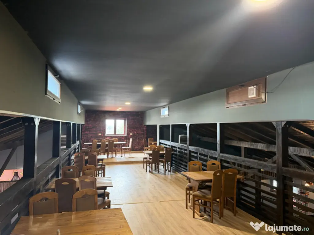 Casa 240 mp utili, 5000 mp teren + afacere la cheie, restaur