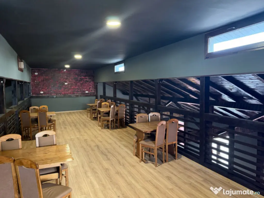 Casa 240 mp utili, 5000 mp teren + afacere la cheie, restaur