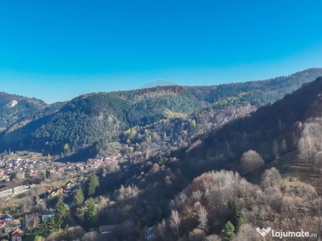 Teren Colinar Panoramic – 17.684 mp în Scheii Brașovului