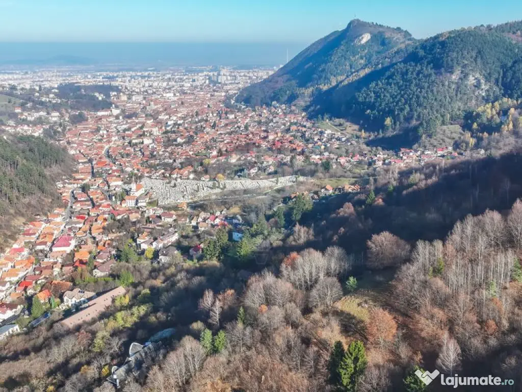 Teren Colinar Panoramic – 17.684 mp în Scheii Brașovului