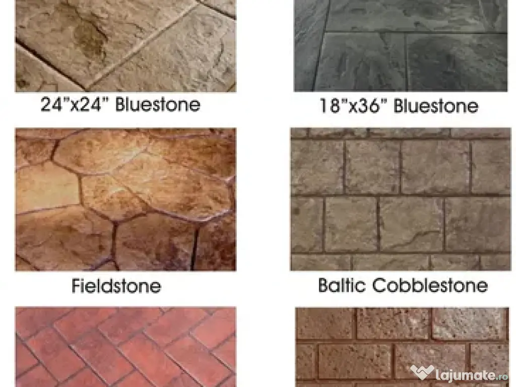 Beton Amprentat Premium | București-Ilfov 