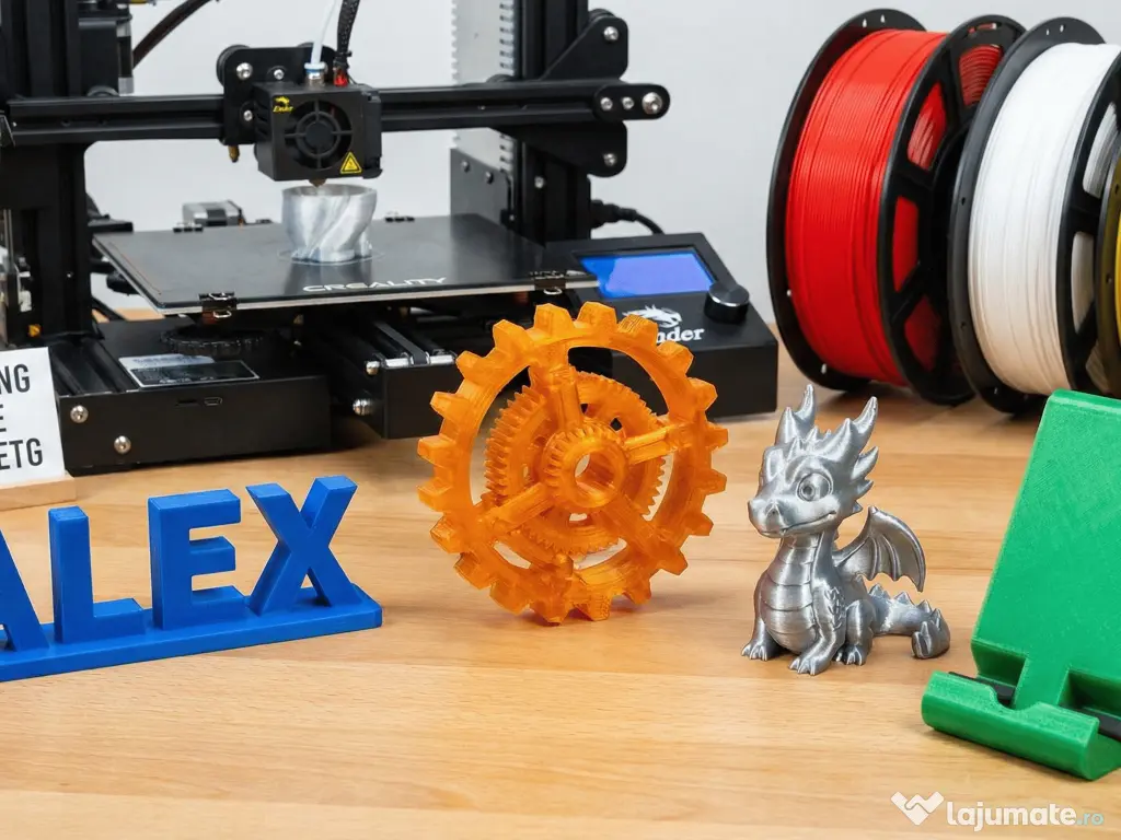 Printare 3D la Comandă – Creează-ți propriile Figurine și Accesorii!