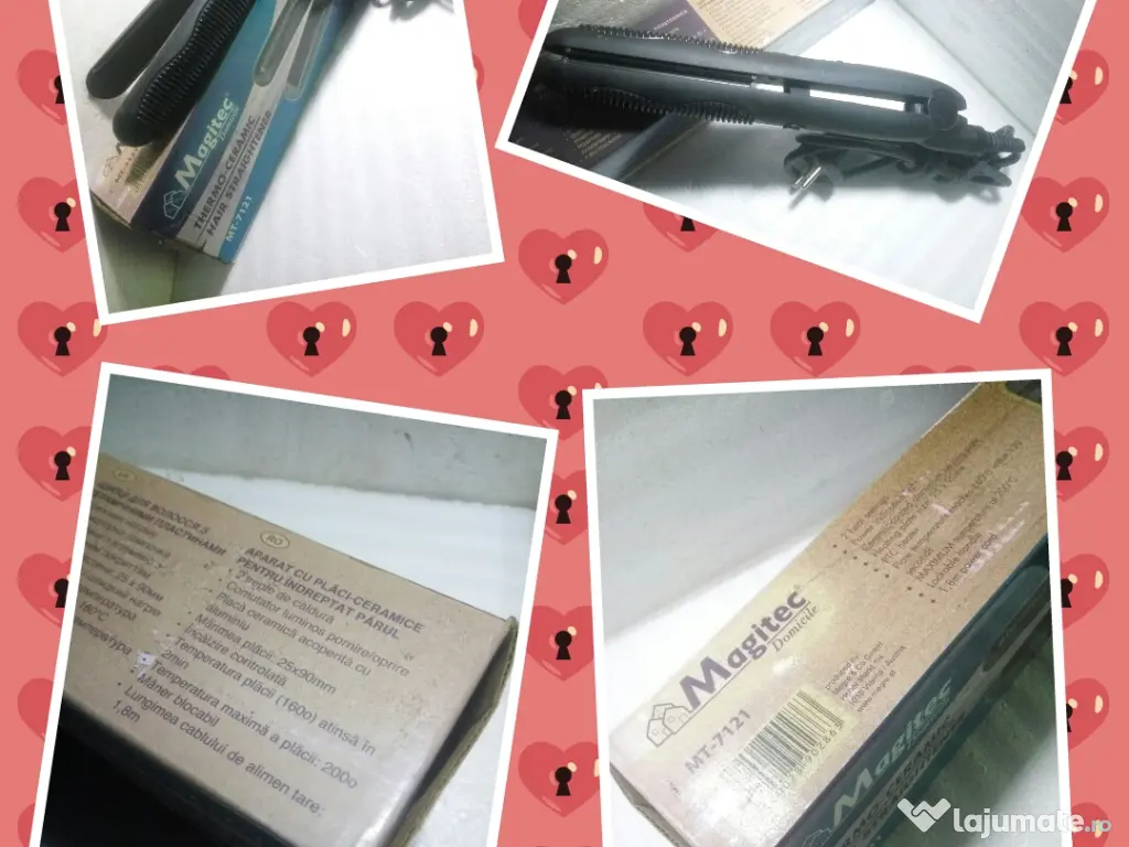 Placa ceramica indreptat parul Magitec MT-7121 Austria 