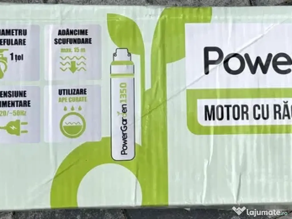 Pompa submersibila Garantie/factura RURIS POWER GARDEN 1350