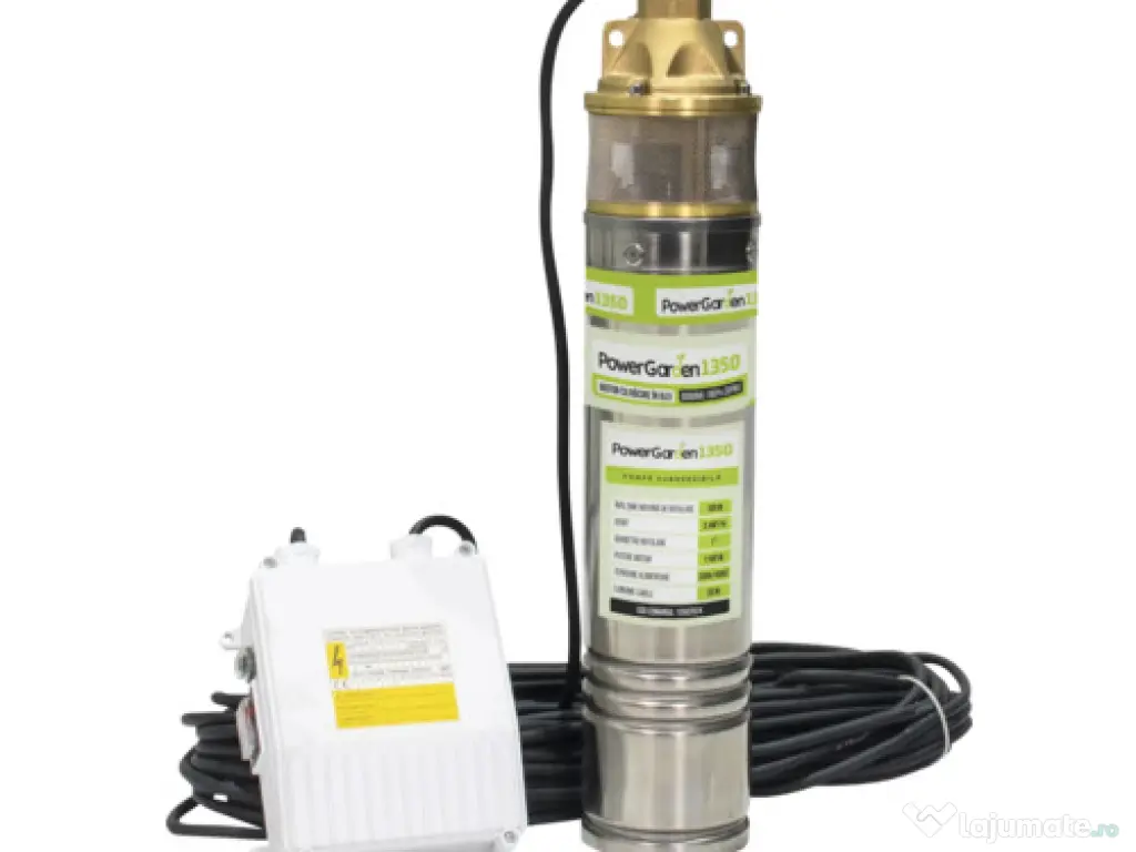 Pompa submersibila Garantie/factura RURIS POWER GARDEN 1350