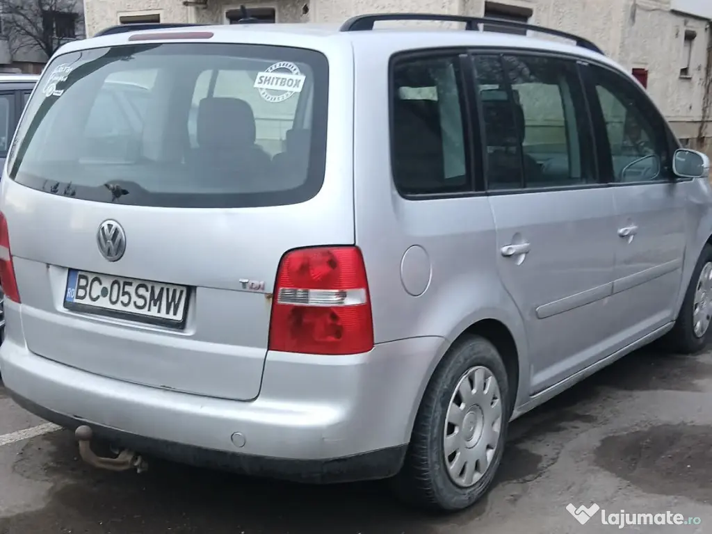 VW Touran 2004,  motor 2.0 Tdi, 140 cai, 7 locuri 