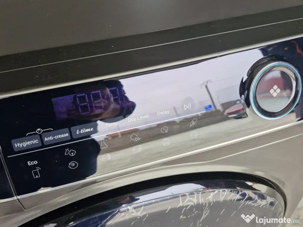 Uscator de rufe Haier I-Pro Seria 5, 8 kg, Pompa de caldura 