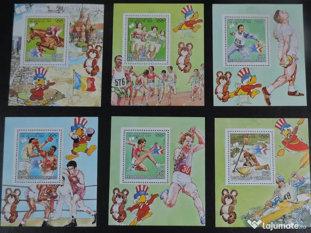 Timbre Nestampilate Jocurile Olimpice 