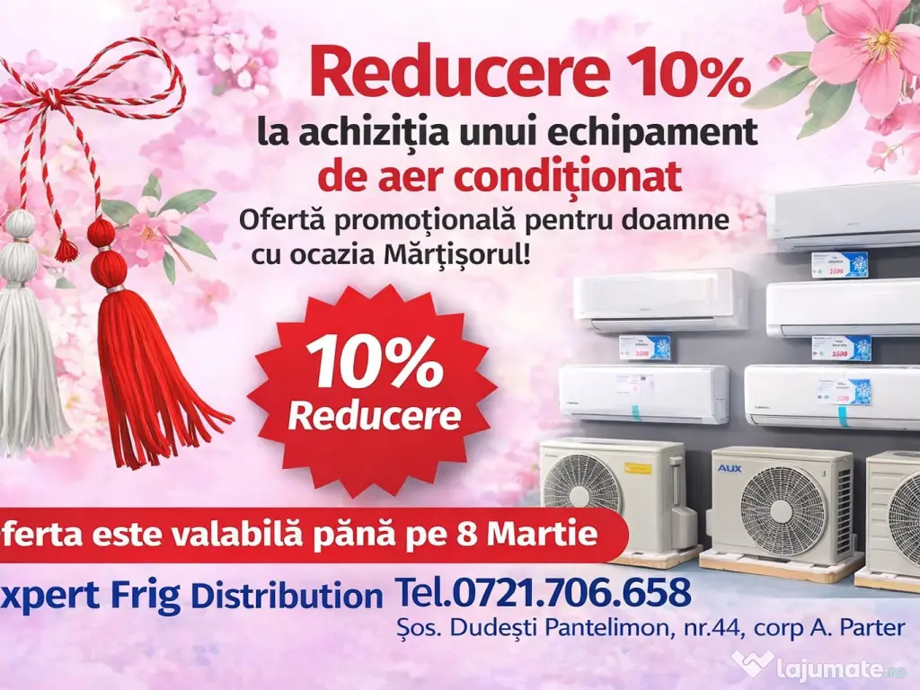 Aer conditionat, oferta Martisor 