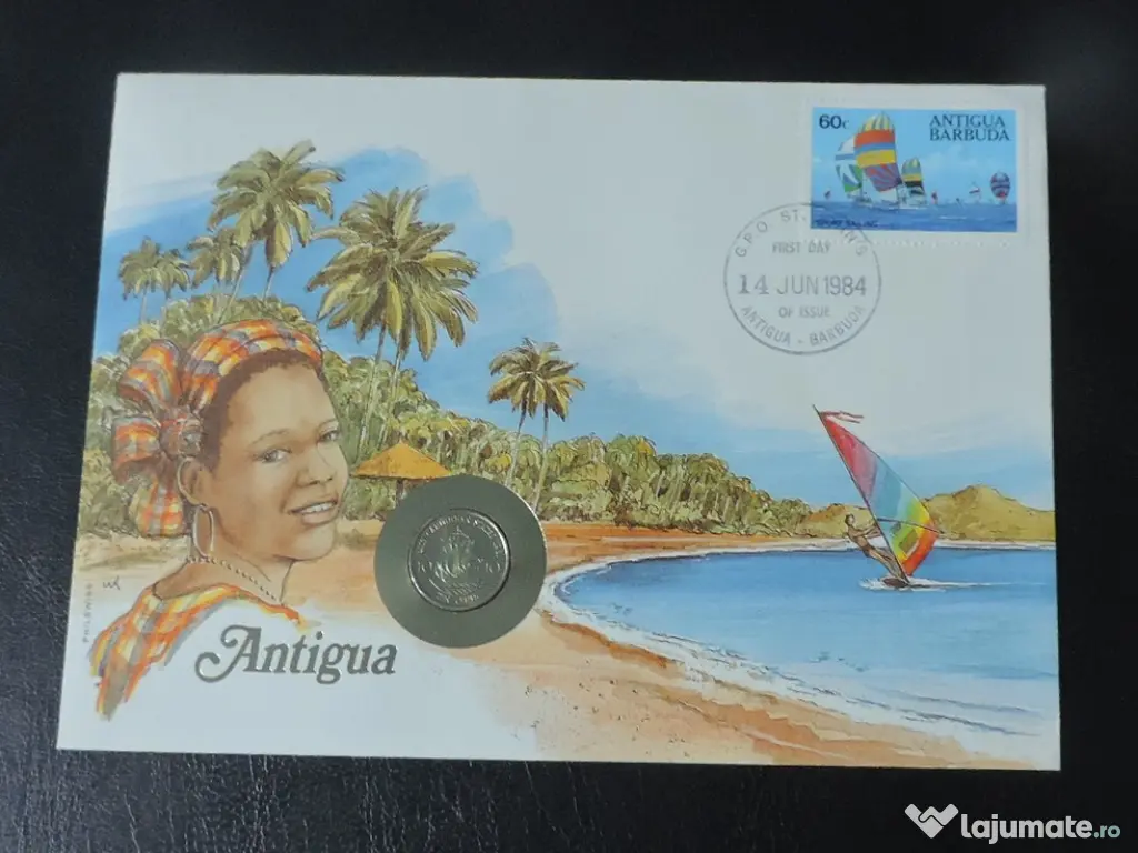 FDC Original cu moneda 