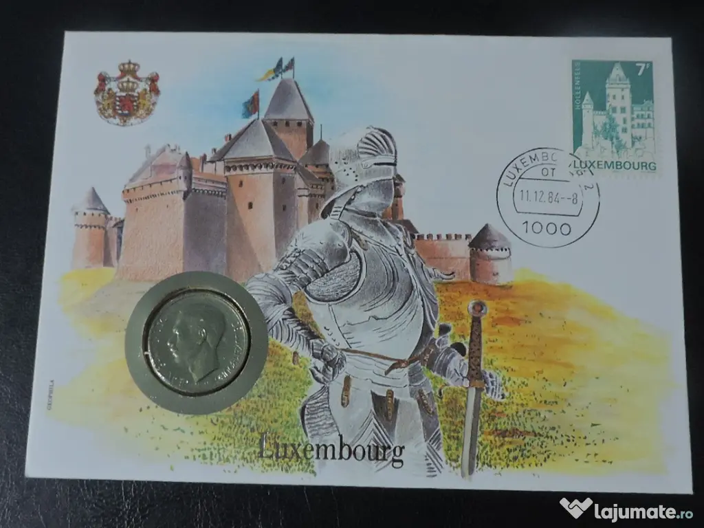 FDC Original cu moneda 