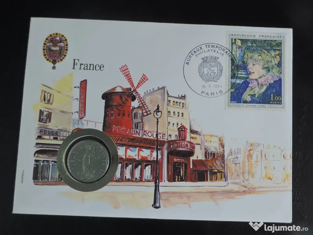 FDC Original cu moneda 