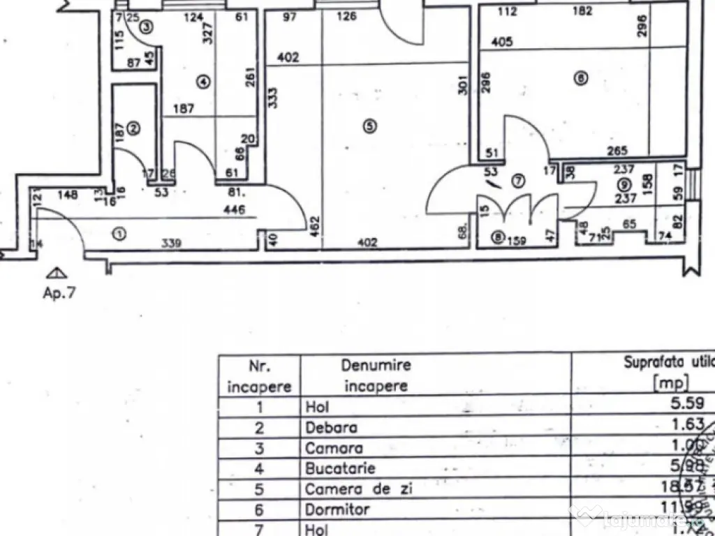 Apartament 2 camere, 50.68 mp, zona Orizont-Craiovița Nou?