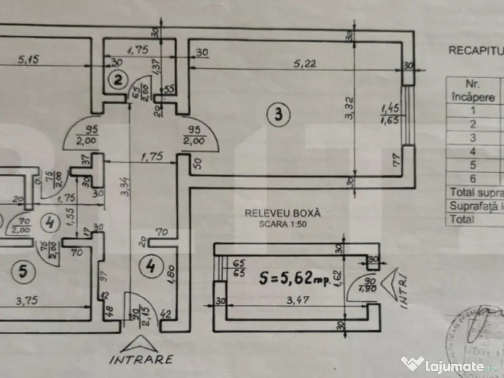 Apartament 2 camere, 54.37 mp, zona Ultracentral - Primarie 